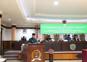 Wali Kota Tarakan Paparkan LKPJ 2025 di Rapat Paripurna DPRD