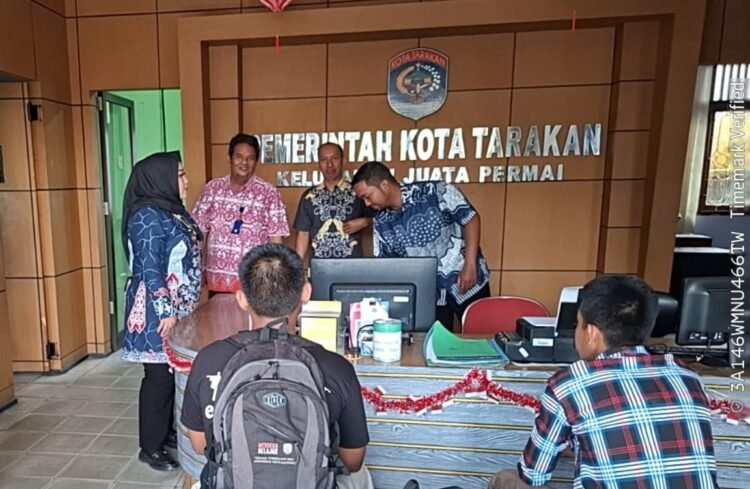 Pasca Libur Lebaran, Camat Tarakan Utara Pastikan Disiplin ASN Lewat Sidak