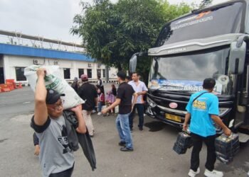 570 Pemudik Ikuti Arus Balik Gratis Kemenhub dari Terminal Tirtonadi