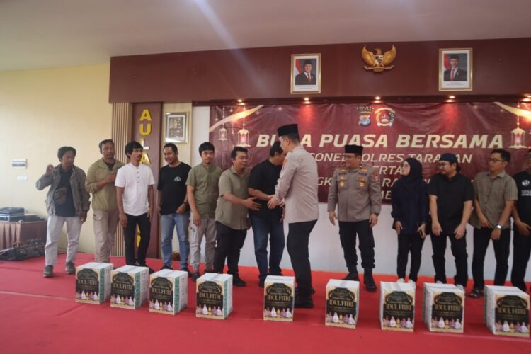 Buka Puasa Bersama, Polres Tarakan Perkuat Silaturahmi dengan Personel dan Insan Pers