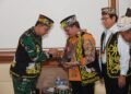 Ingkong Ala Temui Pangdam Mulawarman, Suarakan Harapan Pemuda Dayak Kenyah