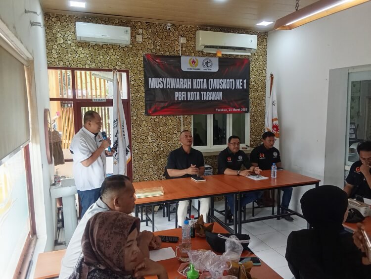 PBFI Tarakan Gelar Muskot Perdana, Dorong Organisasi Lebih Profesional
