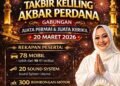 Ratusan Peserta akan Meriahkan Takbir Keliling Perdana Juata Permai–Juata Kerikil