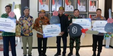 Pemprov Kaltara Perkuat Sinergi, Salurkan Hibah Kendaraan Operasional ke Instansi dan Lembaga Adat