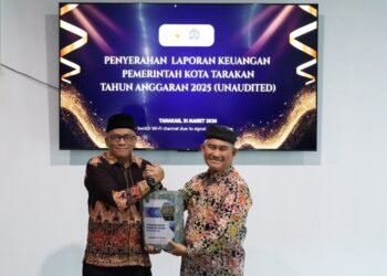Pemkot Tarakan Serahkan LKPD 2025, Perkuat Akuntabilitas dan Kinerja Keuangan Daerah