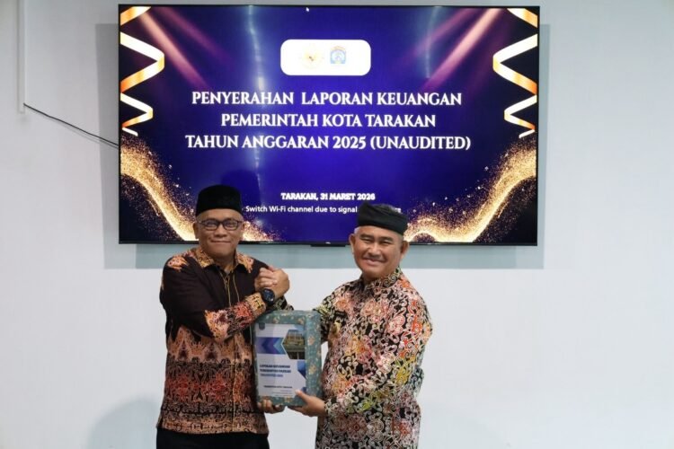 Pemkot Tarakan Serahkan LKPD 2025, Perkuat Akuntabilitas dan Kinerja Keuangan Daerah