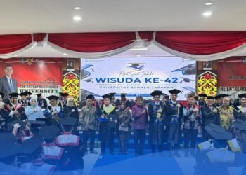 Wisuda UBT ke-42, Pemprov Kaltara Dorong Lulusan Siap Hadapi Tantangan Global