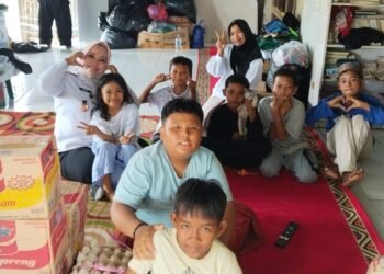 Buka Donasi untuk Santri Ar-Rohimin, Camat Tarakan Utara Sisca Maya Ajak Warga Gotong Royong