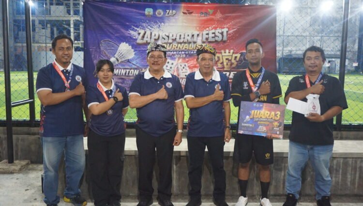 Sport Fest Journalist 2026 Ditutup, Wagub Soroti Peran Pers dan Semangat Kebersamaan