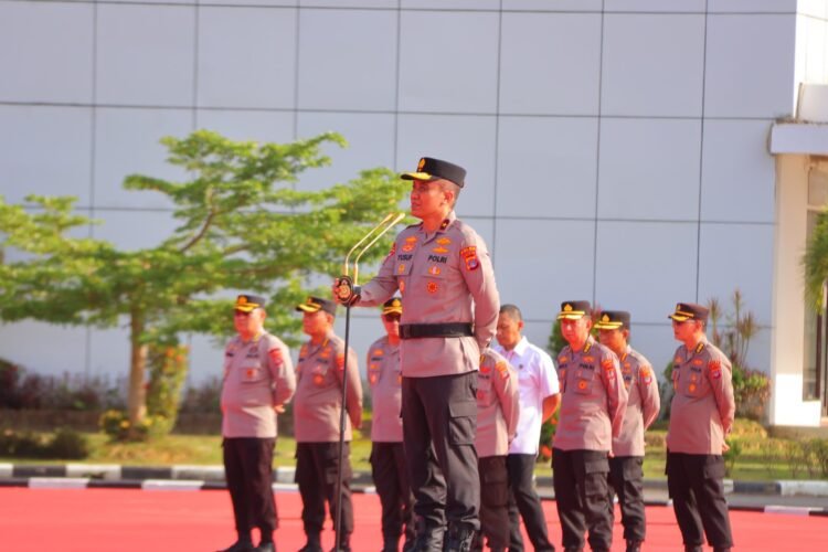 Wakapolda Kaltara Pimpin Apel Perdana, Tekankan Disiplin dan Antisipasi Gangguan Kamtibmas