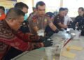 Sinergitas Aparat, 796 Gram Sabu Dimusnahkan di Tarakan