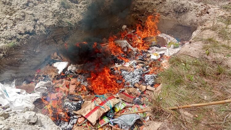 Penindakan Komoditas Ilegal Diperkuat, 1,7 Ton Dimusnahkan di Tarakan