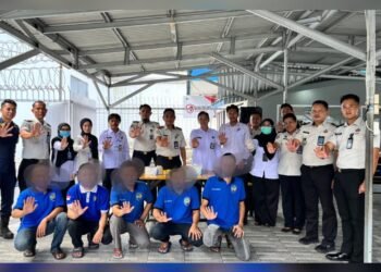 Komitmen Bersih Narkoba, Lapas Tarakan Gelar Tes Urine Mendadak Jelang HBP 2026