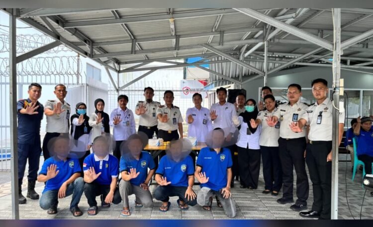 Komitmen Bersih Narkoba, Lapas Tarakan Gelar Tes Urine Mendadak Jelang HBP 2026