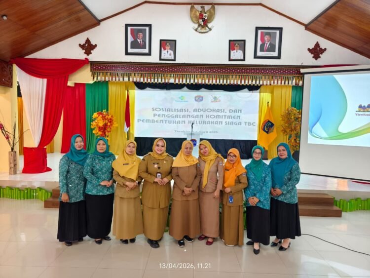 Juata Laut Jadi Percontohan Kelurahan Siaga TBC, Warga Diajak Peduli dan Saling Jaga