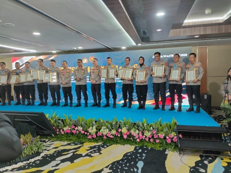 Polda Kaltara Raih Tiga Penghargaan di Rakernis Humas Polri 2026