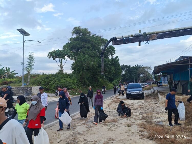 Gotong Royong Massal di Juata Krikil, Camat Tarakan Utara Ajak Warga Jaga Kebersihan Lingkungan