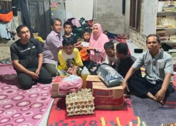 Warga RT 3 Juata Permai Tunjukkan Kepedulian, Bantu Korban Kebakaran Panti Asuhan