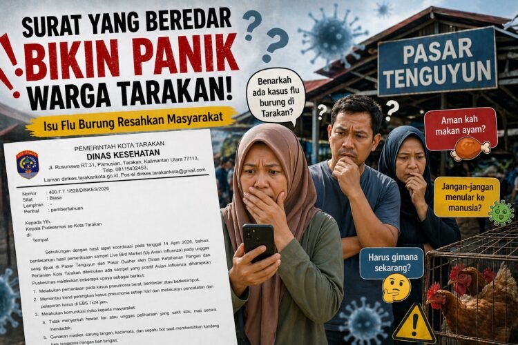 Dinkes Tarakan Tegaskan Tidak Ada Kasus Flu Burung, Warga Diminta Tetap Tenang