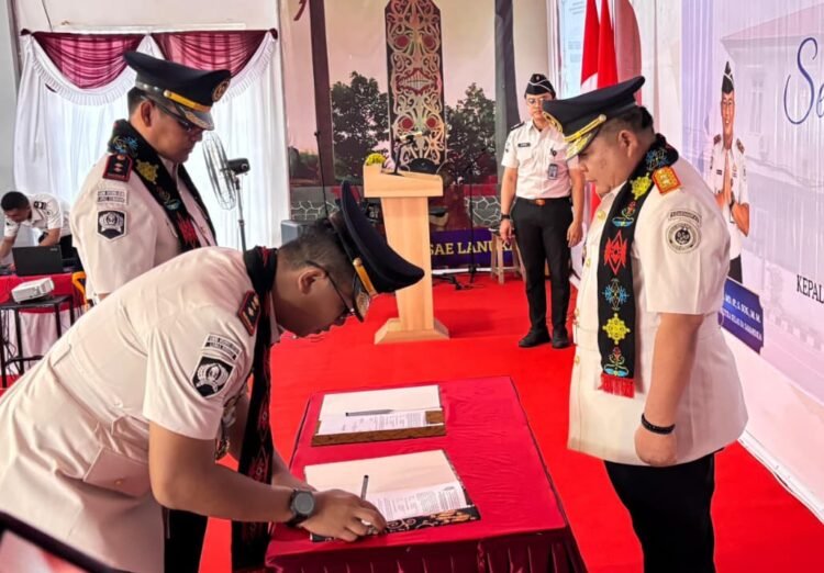 Hangat dan Penuh Makna, Estafet Kepemimpinan Lapas Nunukan Berpindah