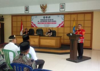 Hadiri Pelantikan RT Juata Kerikil, Wali Kota Tekankan Kekompakan dan Tanggung Jawab Sosial