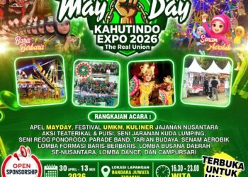 KAHUTINDO Expo 2026 Meriahkan May Day di Tarakan