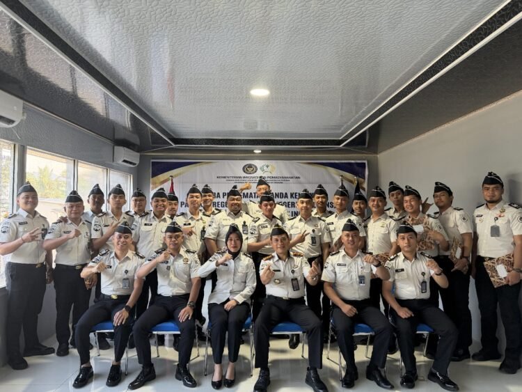 29 Pegawai Lapas Tarakan Terima Kenaikan Pangkat, Kalapas Tekankan Integritas dan Disiplin