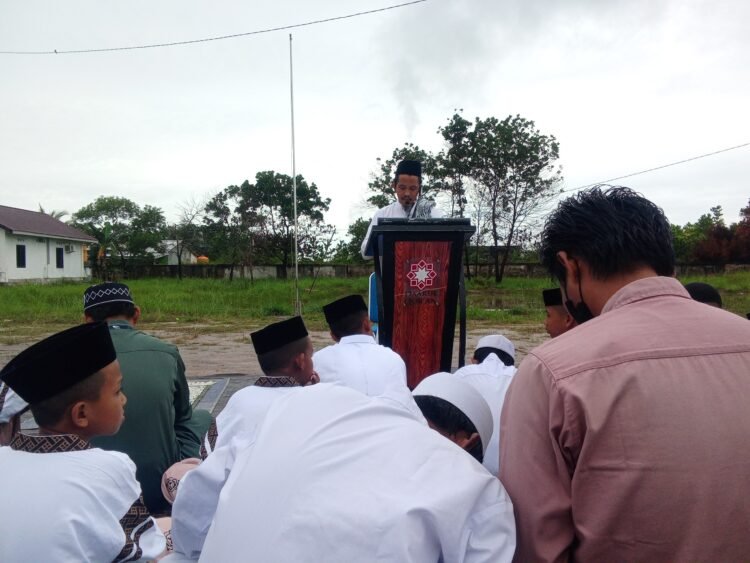 Sholat Iduladha di Pesantren Daarul Qur’an Kaltara, Khatib Ajak Jamaah Teladani Nabi Ibrahim dan Ismail