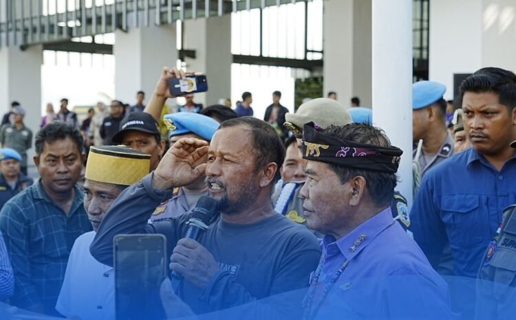 Berdialog dengan Gubernur, Sopir Truk Sampaikan Aspirasi Secara Terbuka