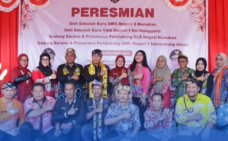Resmikan Empat Sekolah Baru di Nunukan, Gubernur Zainal Tegaskan Pendidikan Perbatasan Jadi Prioritas