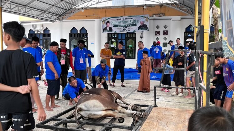 Iduladha 1447 H, Masjid Quba Tarakan Salurkan Daging Kurban untuk 600 Mustahik