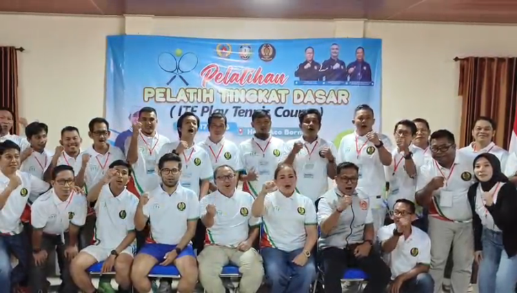 Pertama di Kaltara, Pelatihan Sertifikasi Pelatih Tenis ITF Digelar di Malinau