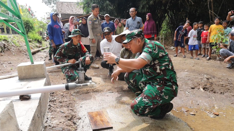 Danrem 074/Wrt Optimistis TMMD Kodim Sragen Tuntas Sebelum Penutupan
