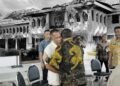 Tinjau Lokasi Kebakaran Kantor Bupati Bulungan, Wagub Ingkong Dorong Pemulihan Cepat
