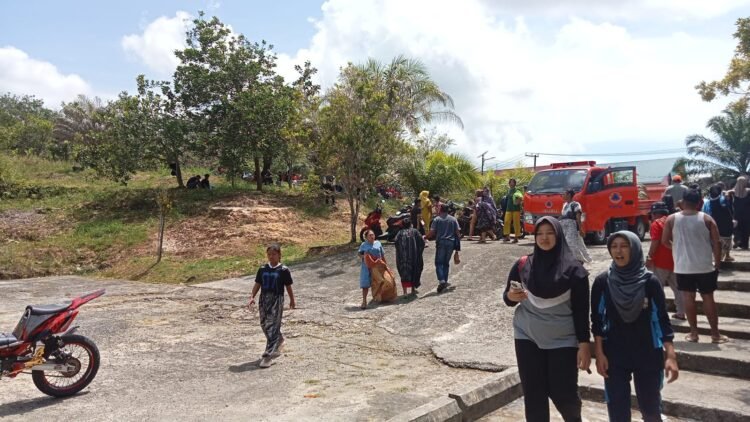 BPBD Tarakan Bantu Evakuasi Warga Usai Peringatan Tsunami, Situasi Pantai Amal Kembali Kondusif