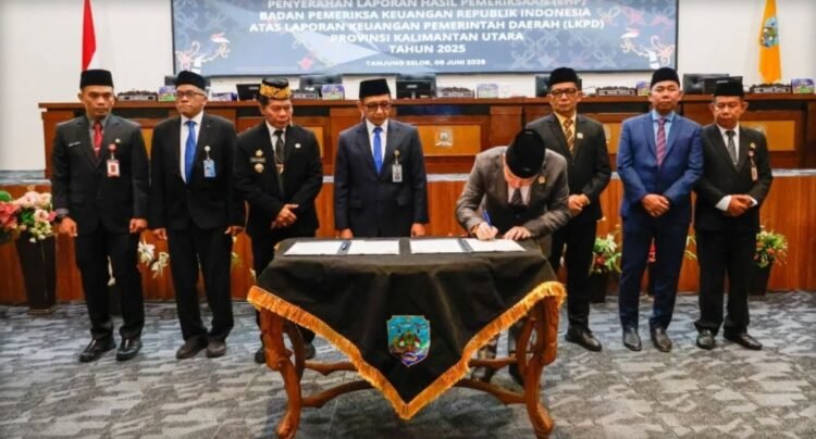 DPRD Kaltara Gelar Paripurna Penyerahan LHP BPK RI, WTP 12 Tahun Berturut-turut
