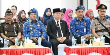 Achmad Djufrie Hadiri Pelantikan Pejabat Pemprov Kaltara