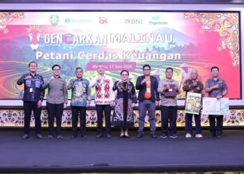 Bupati Malinau Hadiri Gencarkan, Dorong Petani Lebih Cerdas Kelola Keuangan