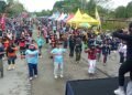 Jalan Sehat dan Senam Sehat Meriahkan Perum PNS Juata Permai