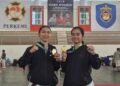 Dua Srikandi Polwan Polda Kaltara Harumkan Benuanta Lewat Medali Kejurnas Shorinji Kempo 2026