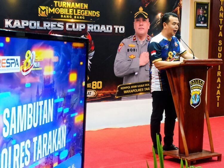 Hari Bhayangkara ke-80, Polres Tarakan Gelar Turnamen Mobile Legends, Siapkan Wakil Kaltara ke Tingkat Nasional