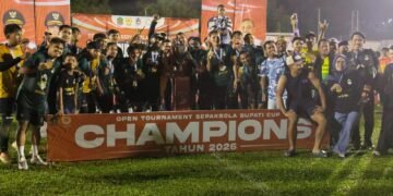 Annur FC Taklukkan Kaliber FC 1-0, Resmi Juara Bupati Cup 2026