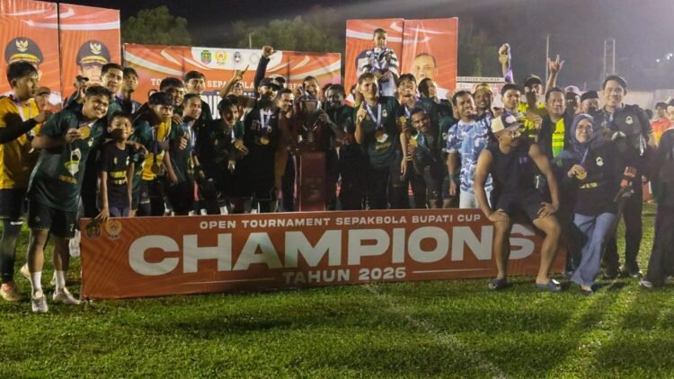 Annur FC Taklukkan Kaliber FC 1-0, Resmi Juara Bupati Cup 2026