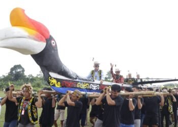 Festival Budaya Dayak Kenyah Temengang Iwan Perkuat Identitas Daerah dan Persatuan Masyarakat