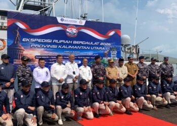 Rupiah Berlayar dari Tarakan, Rp6 Miliar Dibawa Menembus Lima Pulau