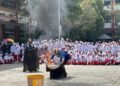 PEP Tarakan Field Tanamkan Budaya Keselamatan Sejak Dini, Ratusan Siswa Ikuti Simulasi Penanggulangan Kebakaran