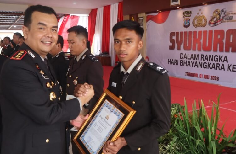 Hari Bhayangkara ke-80, Polres Tarakan Apresiasi Personel Berprestasi dan Perkuat Sinergi dengan Forkopimda