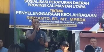 Rismanto Sosialisasikan Perda di Nunukan, Tekankan Pentingnya Olahraga dan Pendidikan Berkualitas