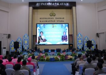 Estafet Pembinaan Polwan Polda Kaltara Berlanjut, Ny. Santi Agus Wijayanto Resmi Emban Amanah Ibu Asuh