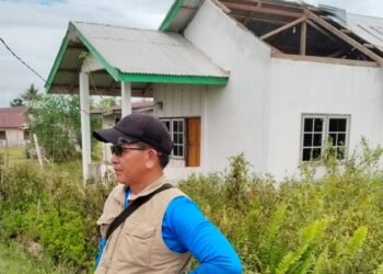 Angin Kencang Terjang Krayan Timur, Camat Marjuni Minta Bantuan Segera bagi Warga Terdampak